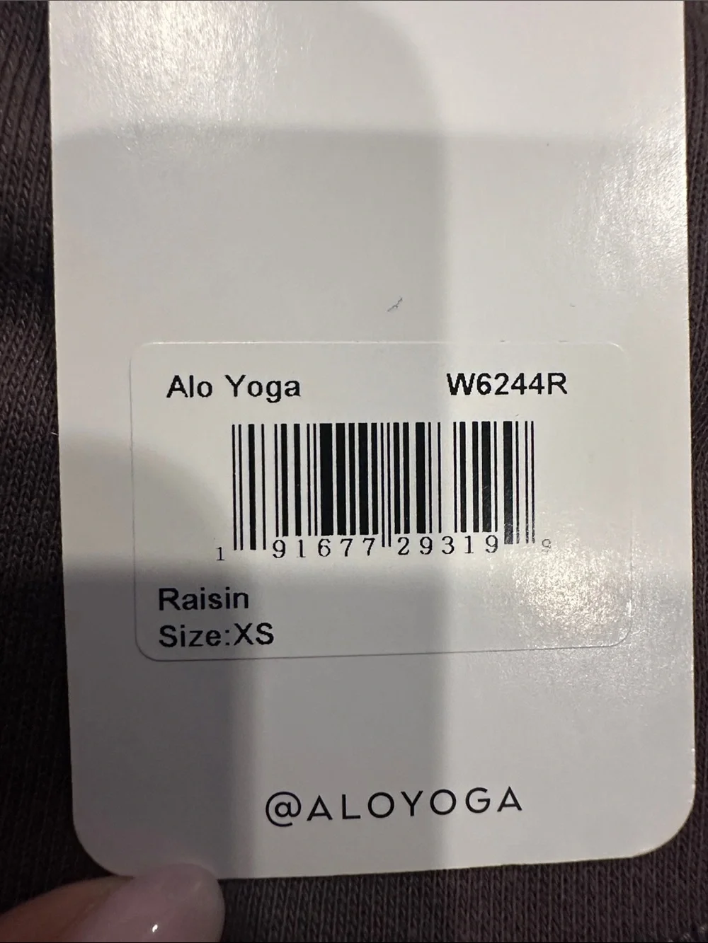 ALO Yoga High-Waist Mini Sweat Skirt in Deep Plum